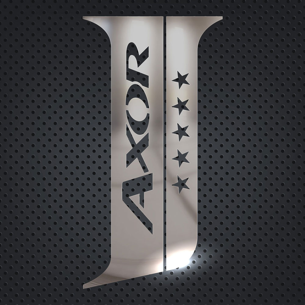 FAX116 MERCEDES-BENZ FOR DOOR PILLAR CHROME AXOR