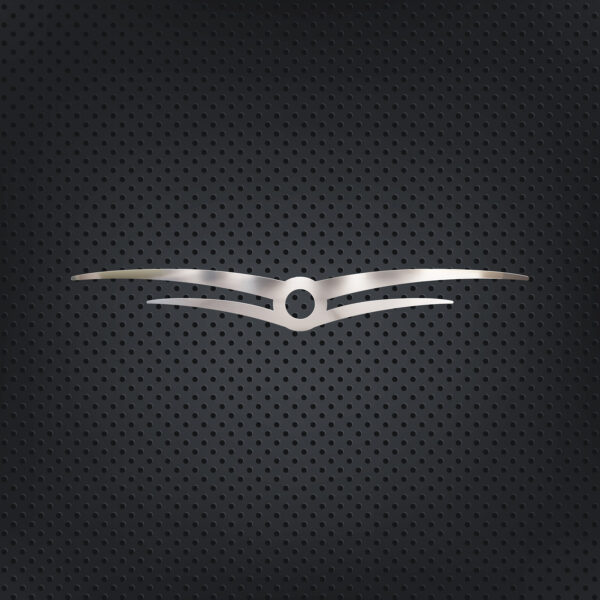 FAX118 MERCEDES-BENZ FOR WINGED LOGO FRAME CHROMEAXOR