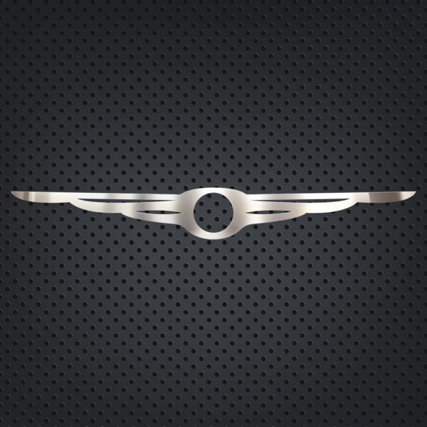 FAX123 MERCEDES-BENZ FOR FRONT LOGO FRAME CHROME AXOR
