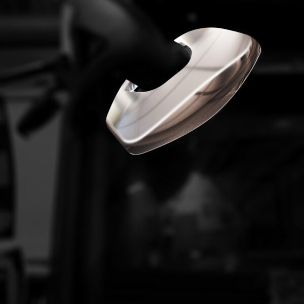 FAX125 MERCEDES-BENZ FOR PLATFORM MIRROR COVER CHROME (PRESSED) AXOR