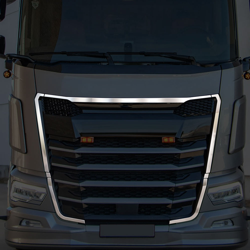 FDF160 DAF  FOR GRILL CHROME (PRESSED) XF/XG/XG+ 2021+