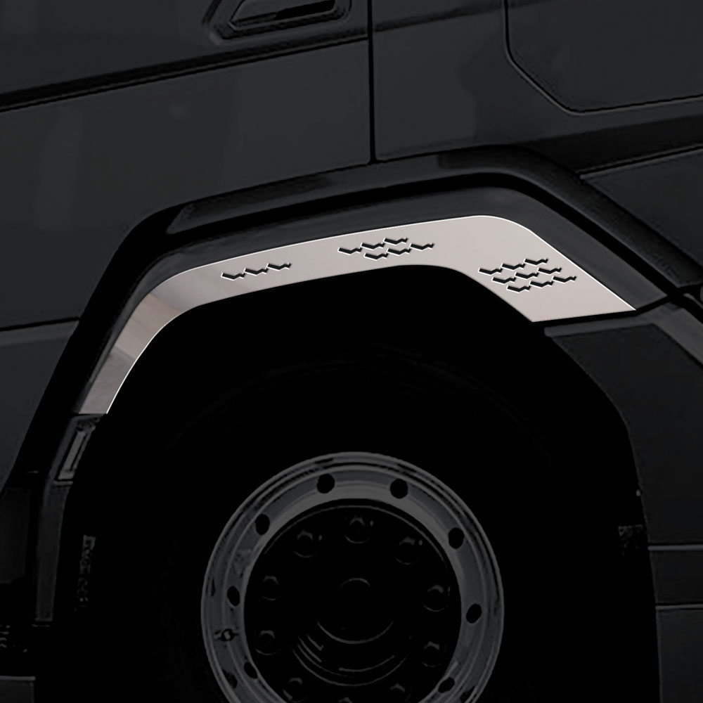 FDF167 DAF FOR MUDGUARD FRAME CHROME XF/XG/XG+ 2021+