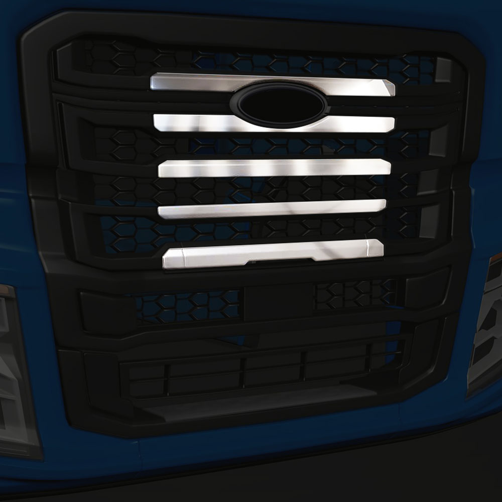 FFD168 FORD İÇİN PANJUR ORTASI ÇITA KROMLARI (PRESLİ) F-MAX