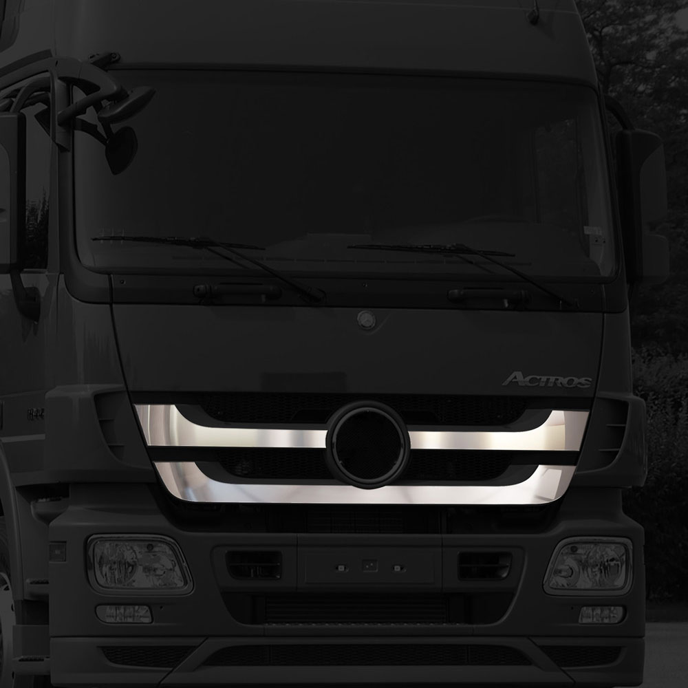 FME102 MERCEDES-BENZ FOR GRILL CHROME ACTROS MP2/MP3