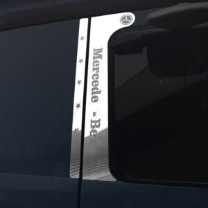 FME114 MERCEDES-BENZ FOR DOOR PILLAR M.B. CHROME ACTROS MP2/MP3