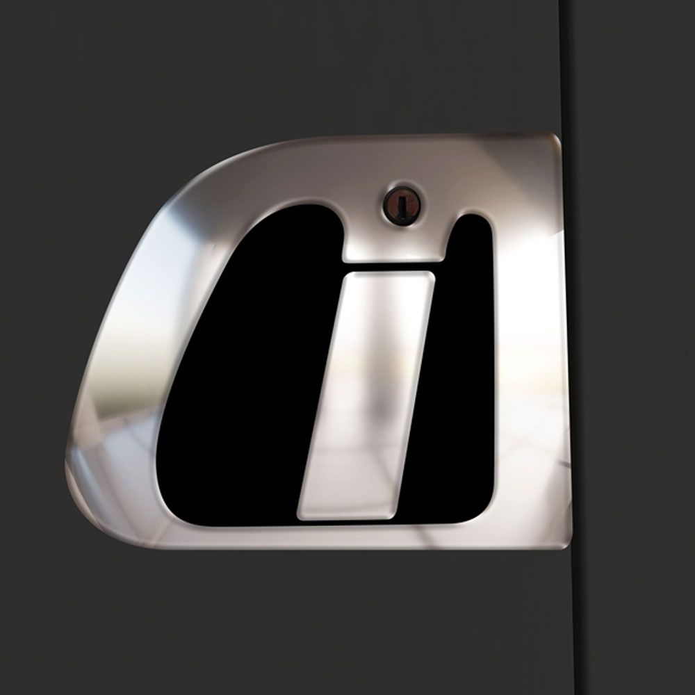 FRE116 RENAULT FOR DOOR HANDLE CHROME (PRESSED) PREMIUM MODELS