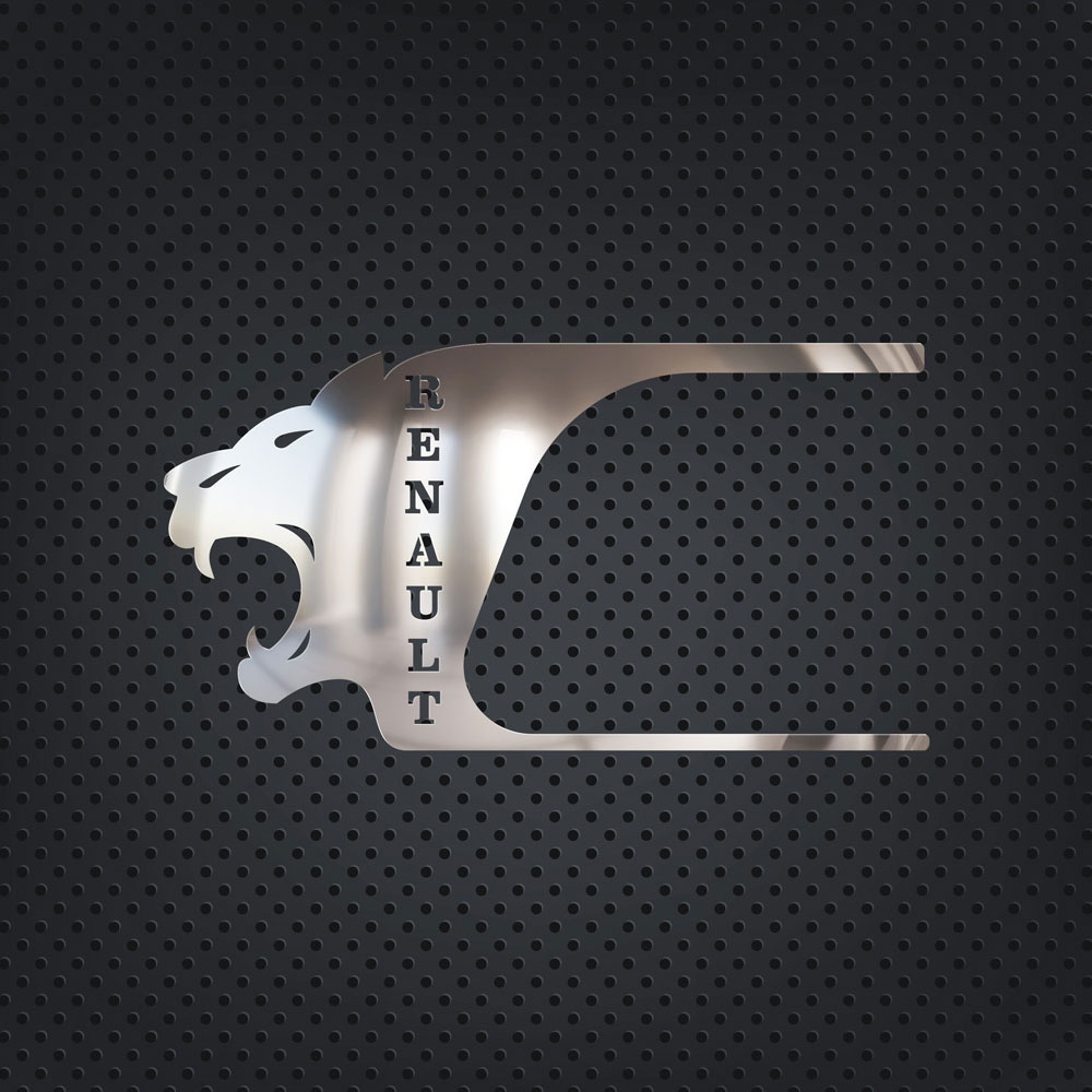 FRE121 RENAULT FOR DOOR HANDLE FRAME CHROME  PREMIUM MODELS