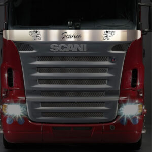 FSC106 SCANIA FOR SUNVISOR CHROME (FULL) STREAMLINE
