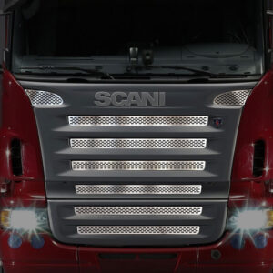 FSC111 SCANIA FOR PERFORATED GRILL CHROME STREAMLINE