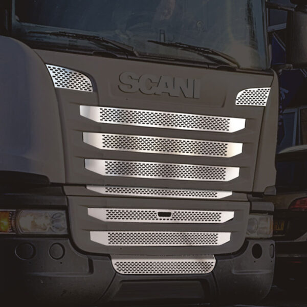 FSC115 SCANIA FOR PERFORATED GRILL CHROME STREAMLINE