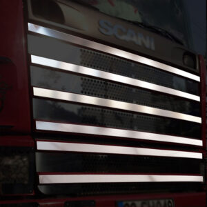 FSC116 SCANIA FOR GRILL LATHS CHROME STREAMLINE