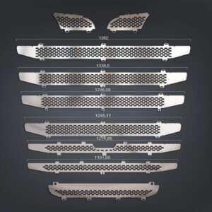 FSC119 SCANIA FOR GRILL CHROME FOR NARROW CABIN WITHOUT SENSOR STREAMLINE