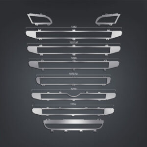 FSC126 SCANIA FOR FRAME OF GRILL CHROME FOR LARGE CABIN WITHOUT SENSOR STREAMLINE