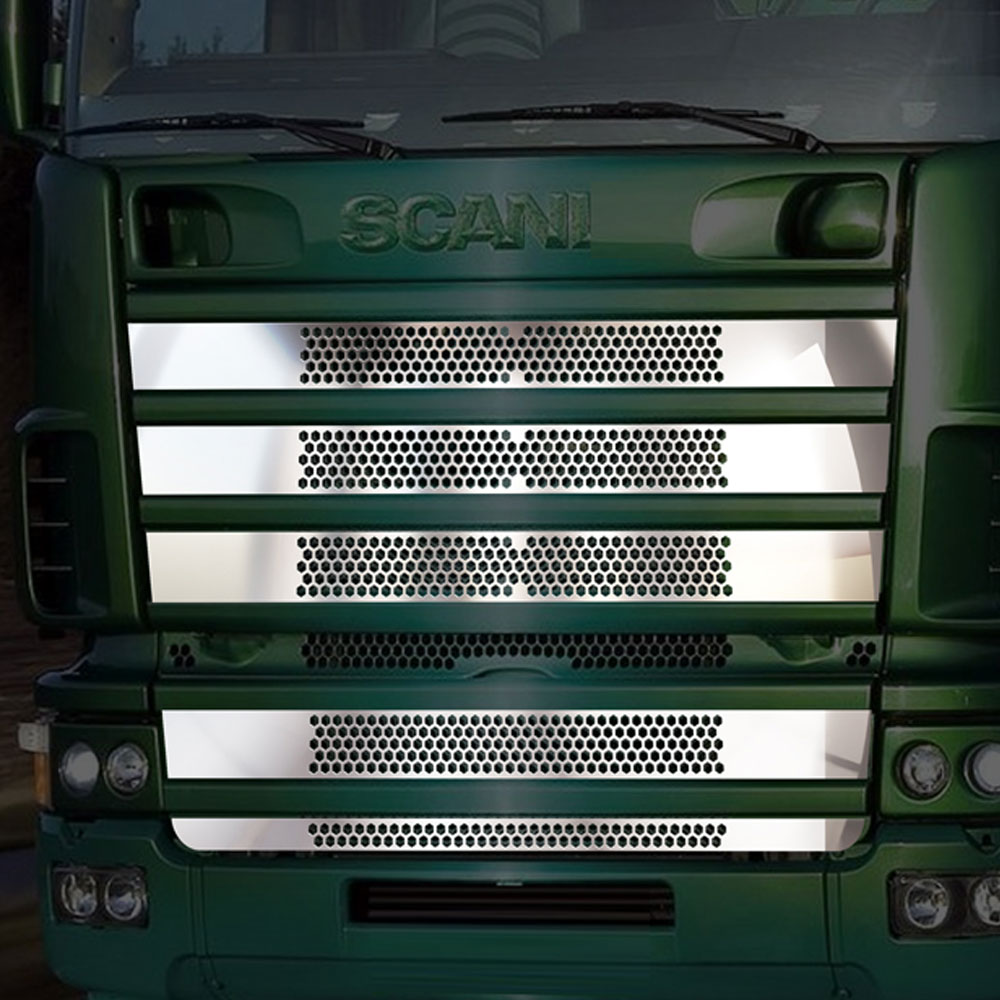 FSC127 SCANIA FOR GRILL CHROME STREAMLINE