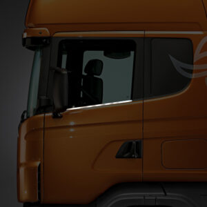 FSC187 SCANIA FOR WINDOW LATH CHROME (PRESSED) STREAMLINE