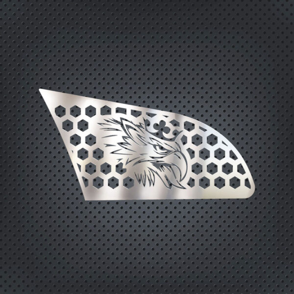 FSC189 SCANIA FOR TOP OF GRILL CHROME STREAMLINE