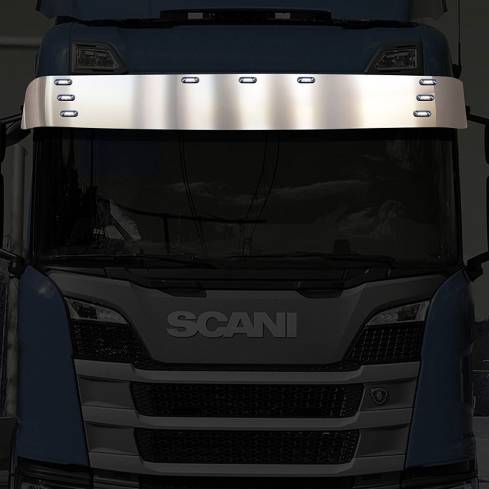 FSC251 SCANIA FOR SUNVISOR CHROME M1 S/R 2016+