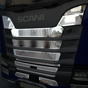 FSC255 SCANIA FOR GRILL CHROME WITHOUT FOG S/R 2016+