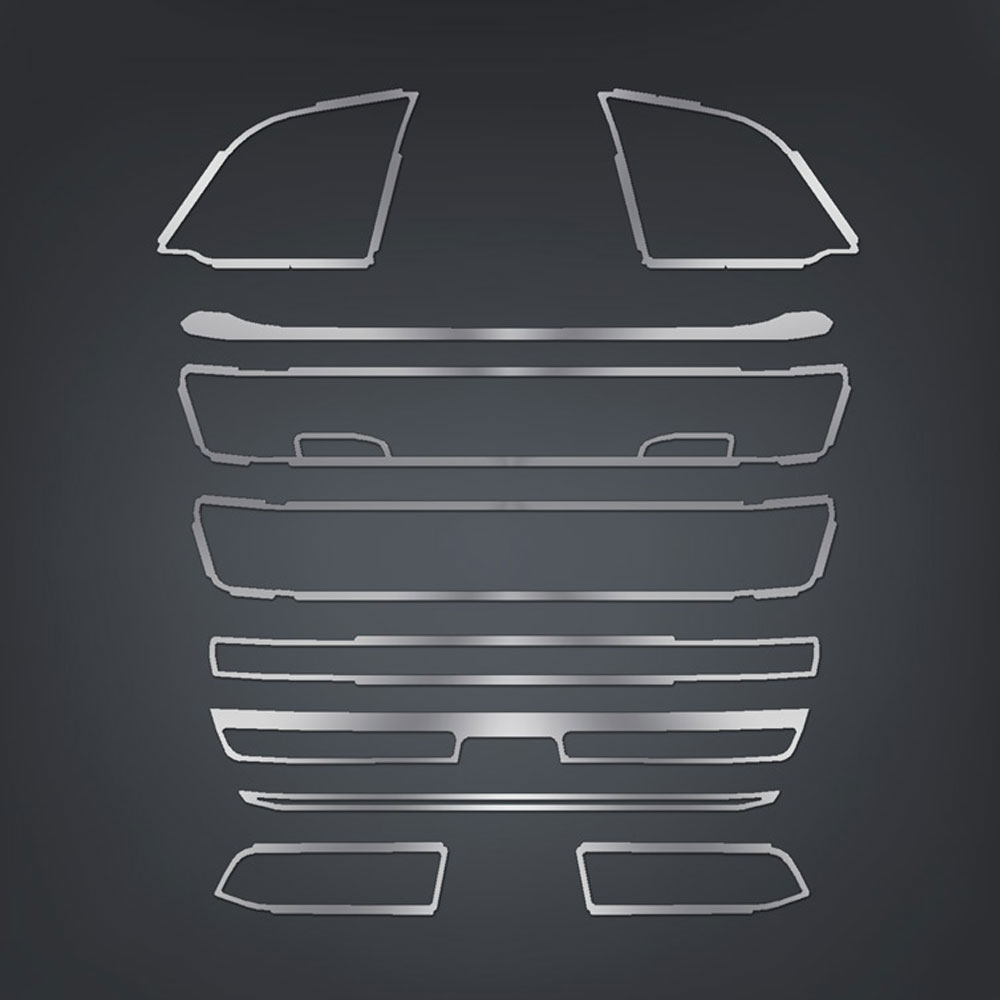 FSC260 SCANIA FOR FRAME OF GRILL CHROME WITHOUT FOG MODEL S/R 2016+
