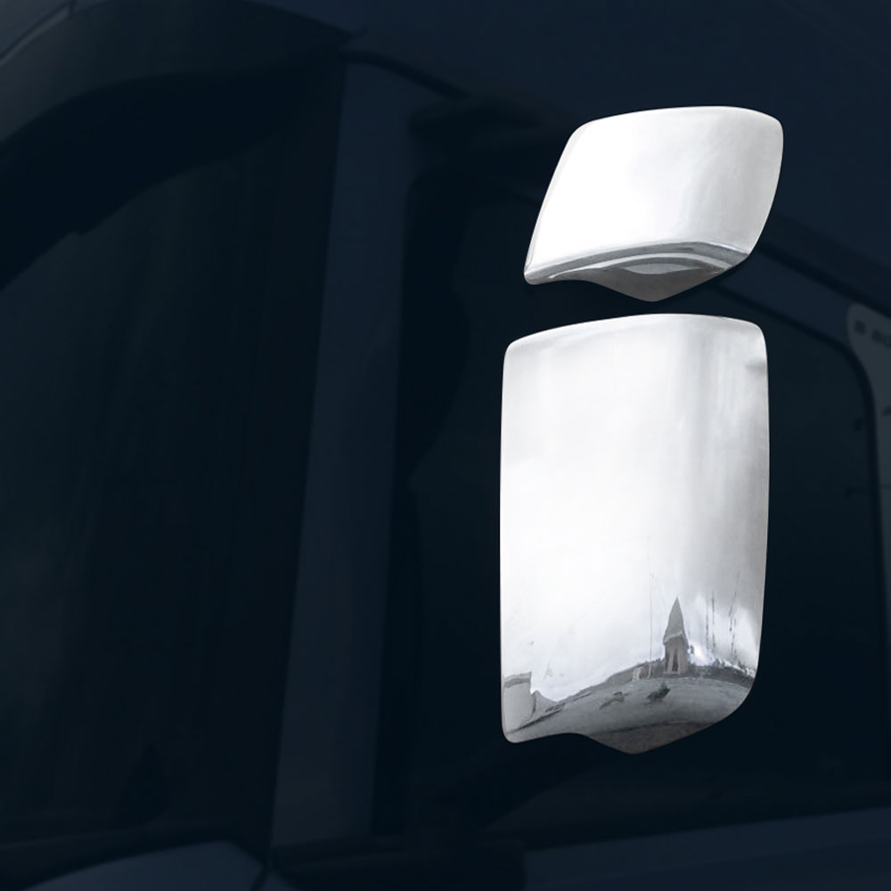 FSC268 SCANIA FOR MIRROR COVER CHROME (PRESSED) S/R 2016+