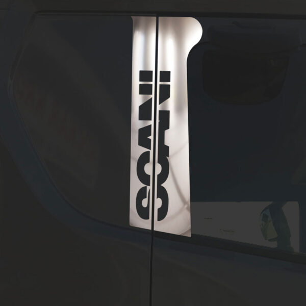 FSC273 SCANIA FOR DOOR PILLAR CHROME S/R 2016+