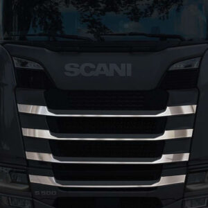 FSC294 SCANIA FOR SLIM GRILL CHROME (PRESSED) S/R 2016+