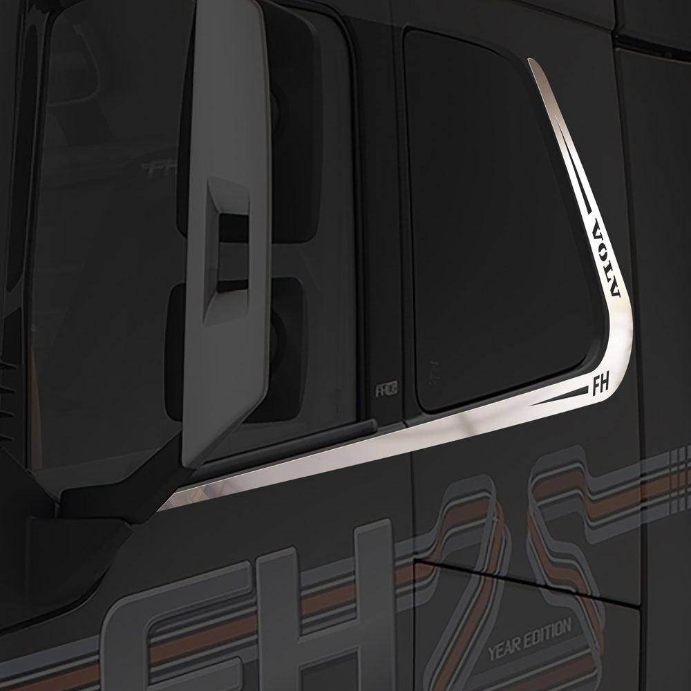 FVO236 VOLVO FOR DOOR LATH AND BED WINDOW FRAME CHROME FH4 / 2013+